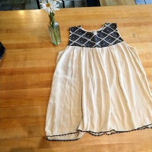 Zara button back flowy blouse